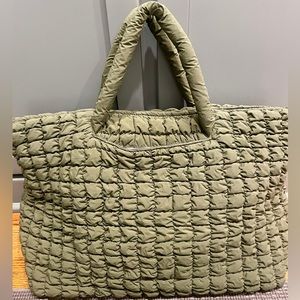 Athleisure Soft Puff Weekender Bag - A New Day Green